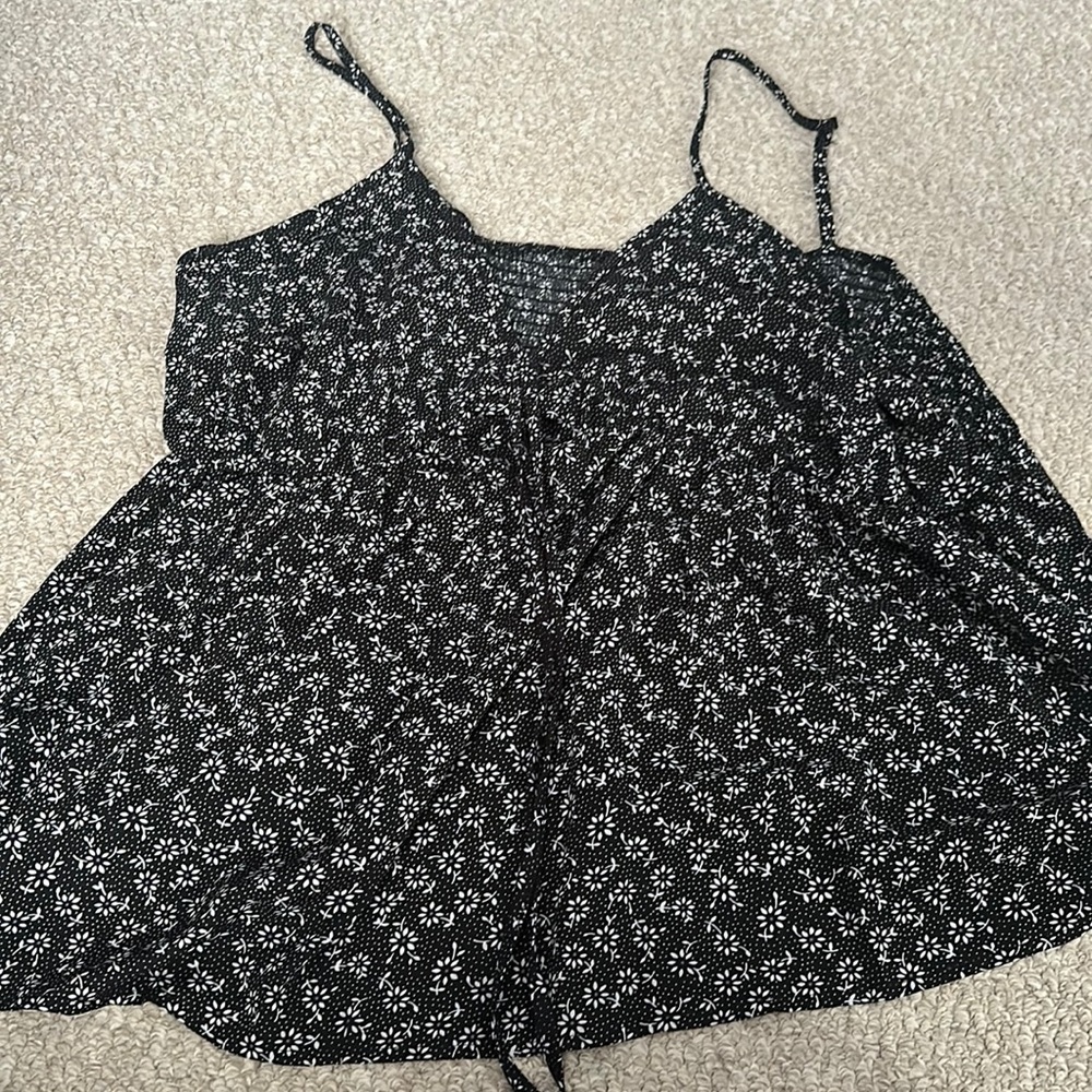 Shein flowered tank top blouse Size: 3XL